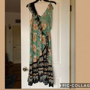 🐠SOLD🐠Farm Rio Anthropologie Monica Dress NWT!
